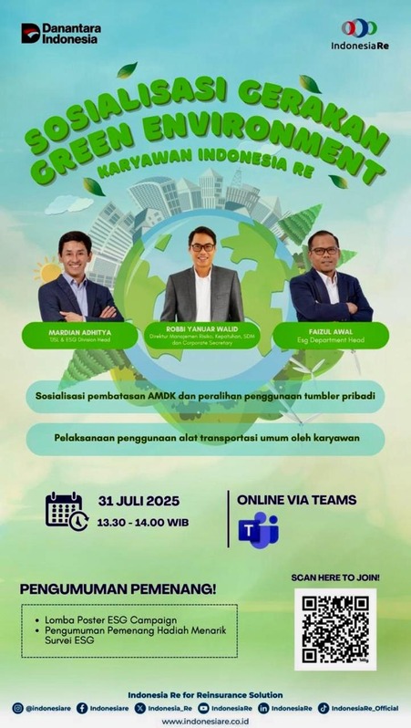 Kegiatan Sosialisasi Gerakan Green Enviroment